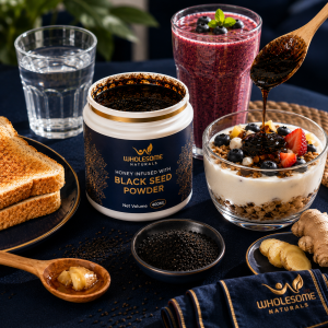 Honey Infused with Black Seed Powder 500ml