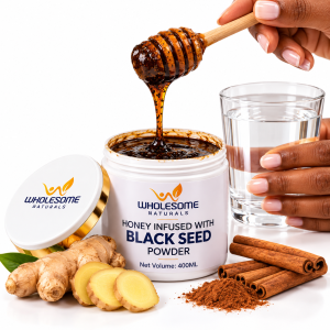 Honey Infused with Black Seed Powder 400ml