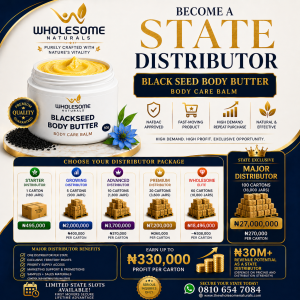 Black Seed Body Butter 30 packs (180 jars)