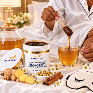 Honey Infused With Black Seed and Chamomile 500ml (12)