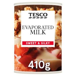 Tesco Evaporated Milk 410g (12)