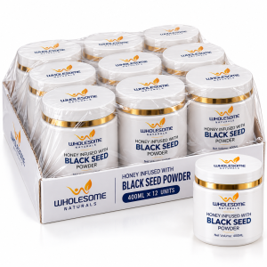 Honey Infused With Black Seed Powder 400ml (12)